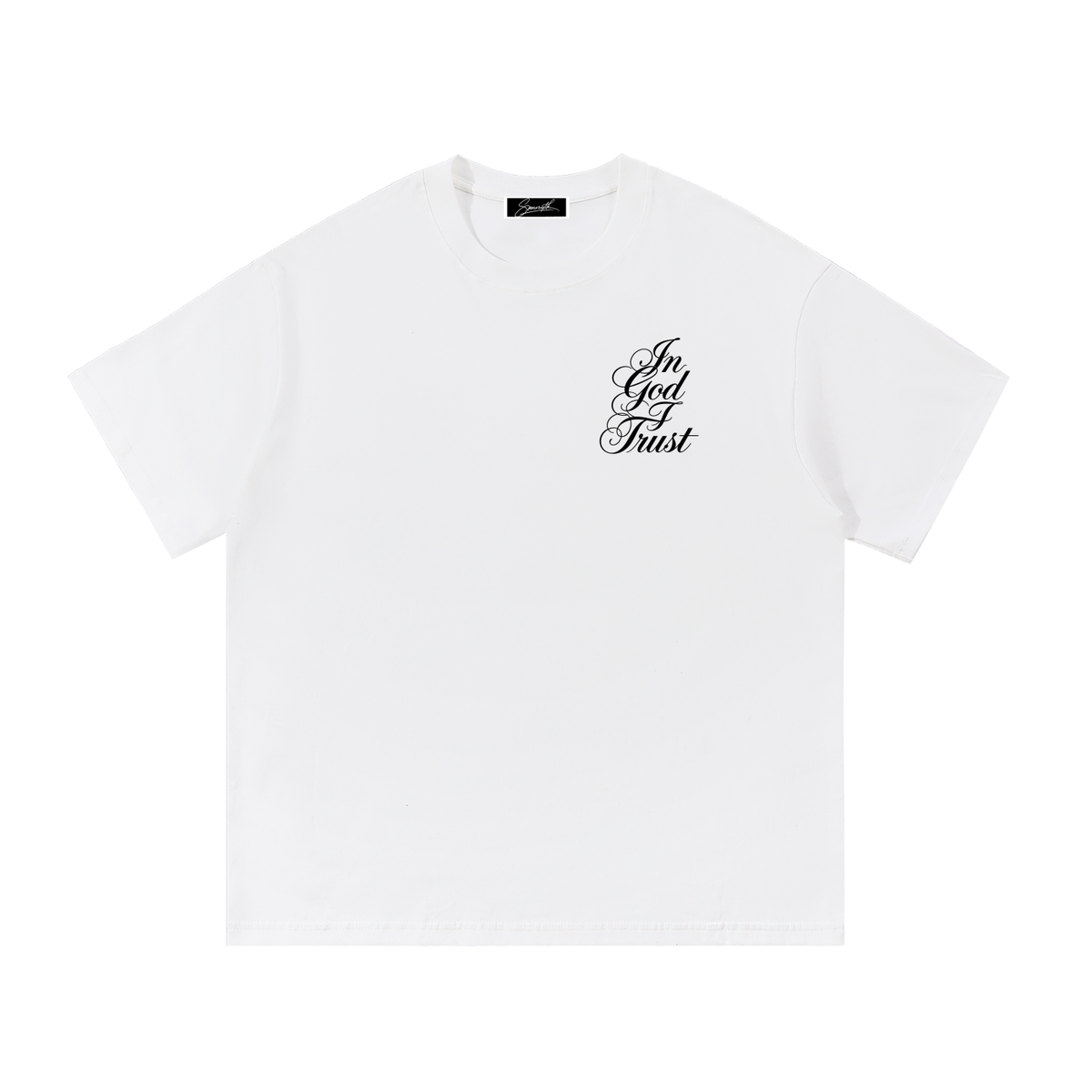 Smeristik “In God I Trust” Graphic Unisex Tee