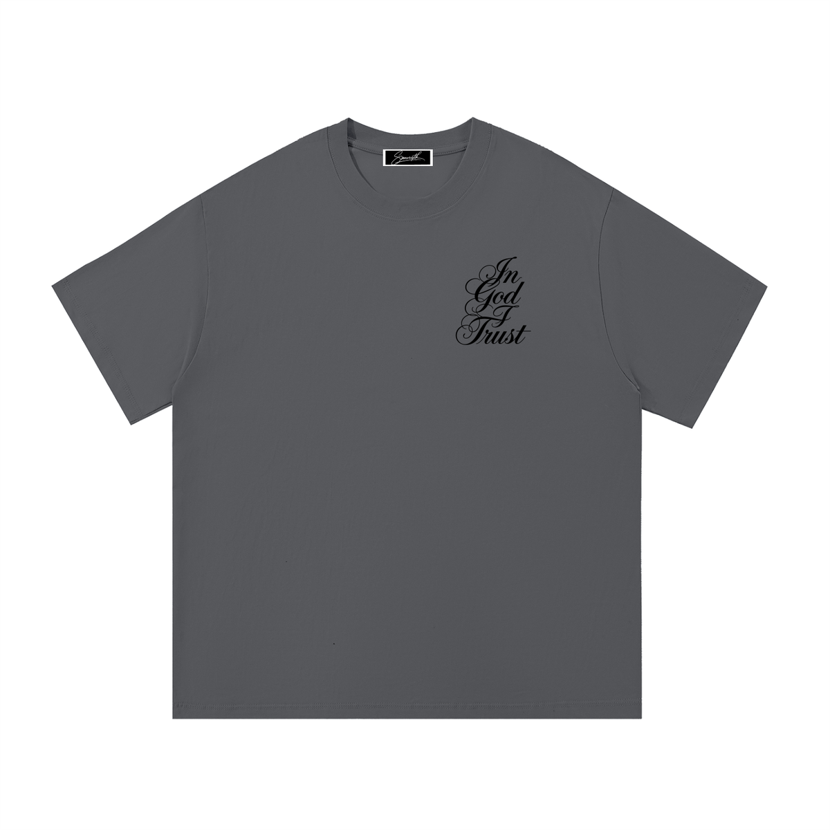 Smeristik “In God I Trust” Graphic Unisex Tee