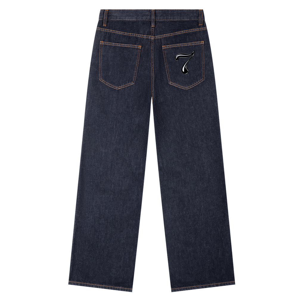 Smeristik Heavyweight Dark Wash Straight Leg Jeans