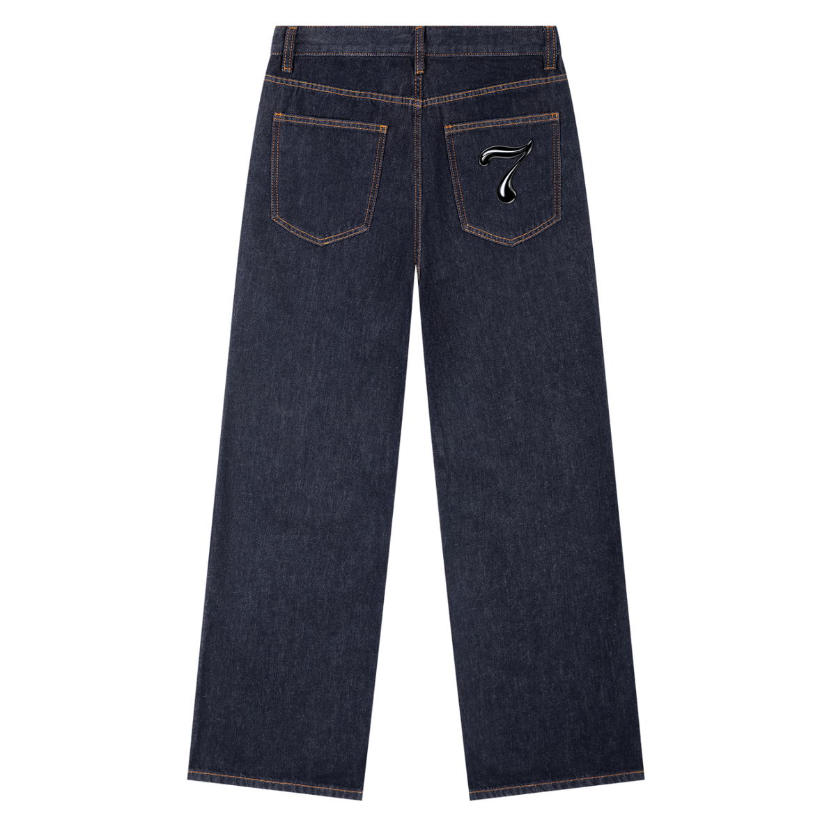 Smeristik Heavyweight Dark Wash Straight Leg Jeans