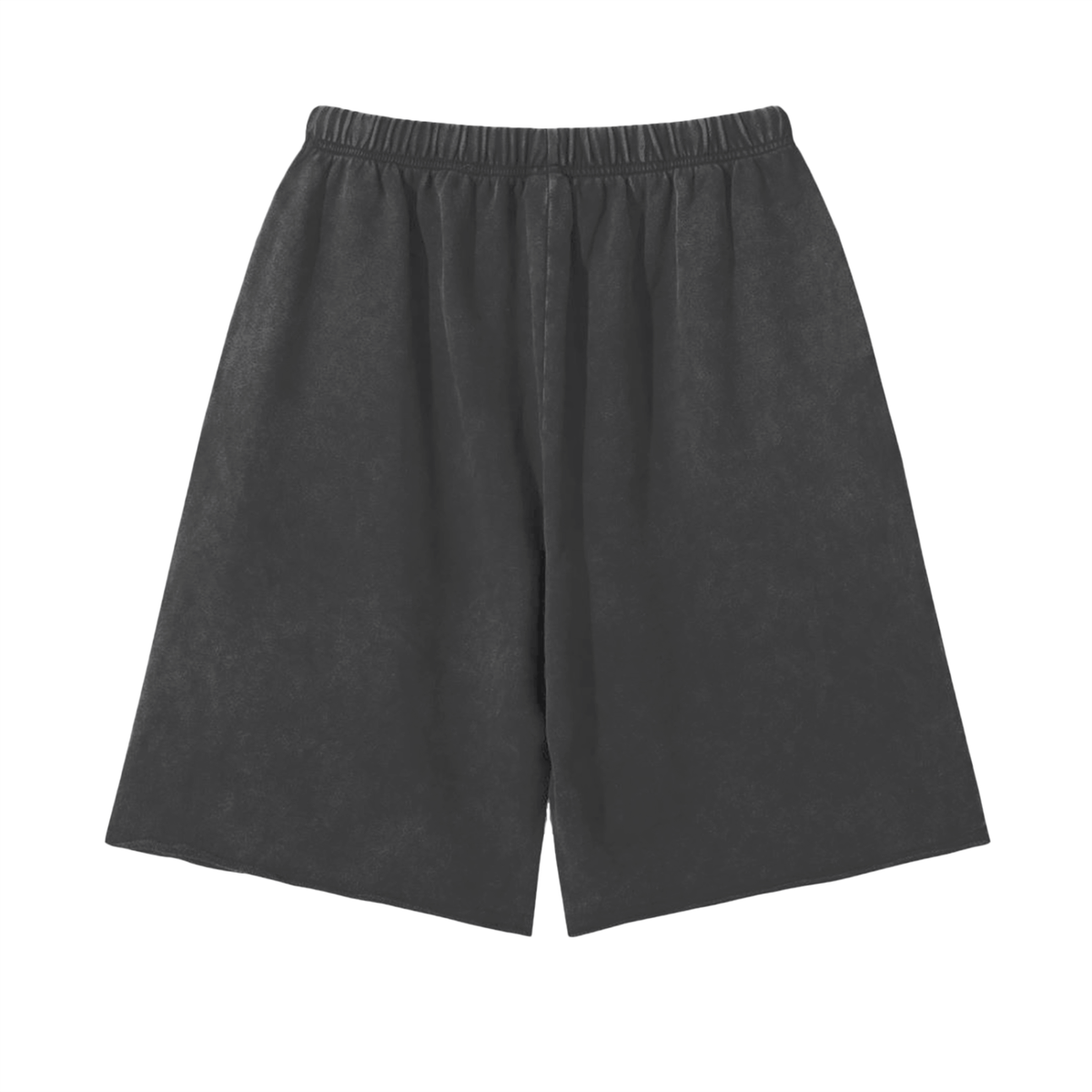 Smeristik Snow Wash Raw Hem Shorts