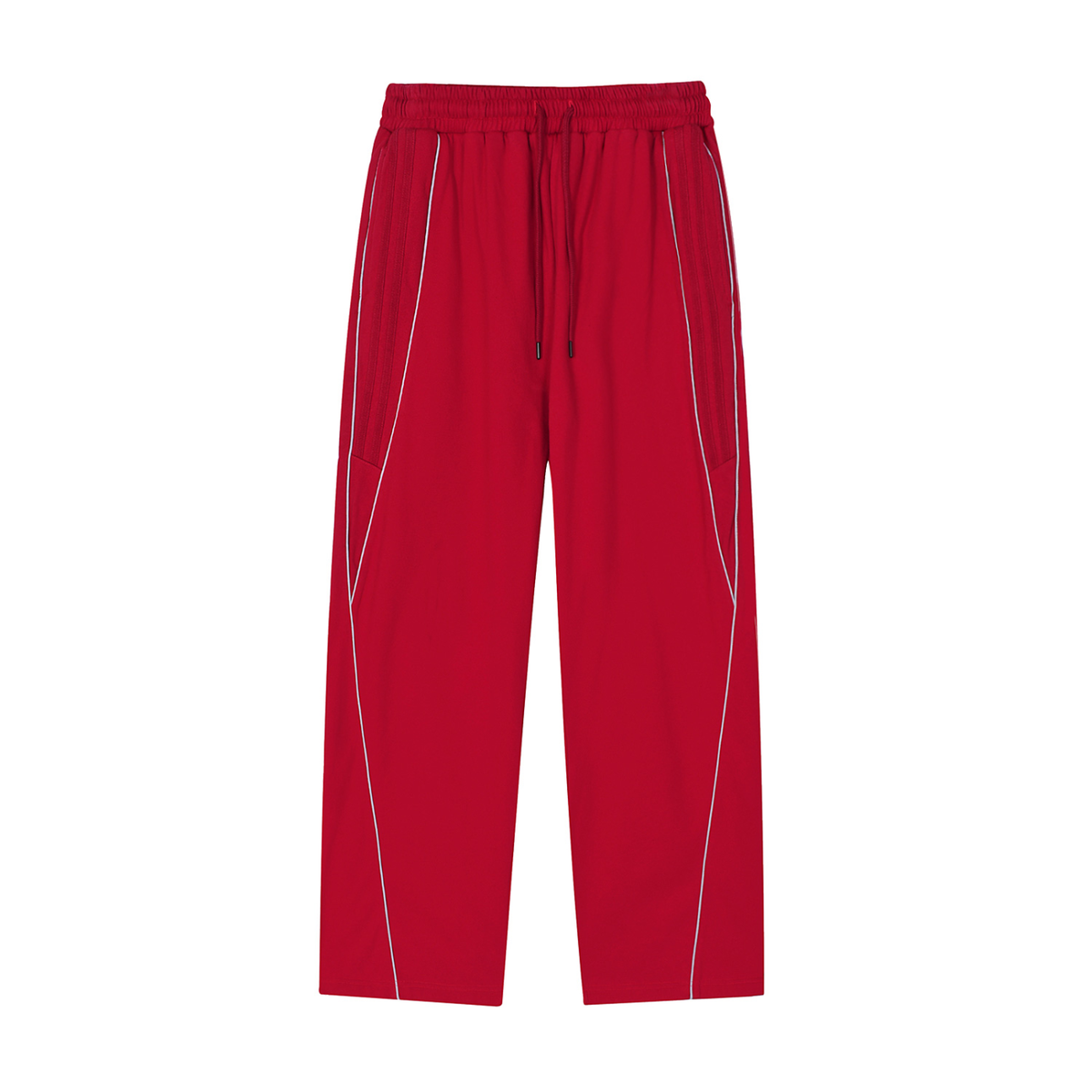 Smeristik Reflection Striped Straight-Leg Sweatpants Unisex