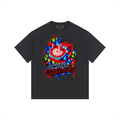 Smeristik Vintage Washed Oversized Graphic Tee Unisex
