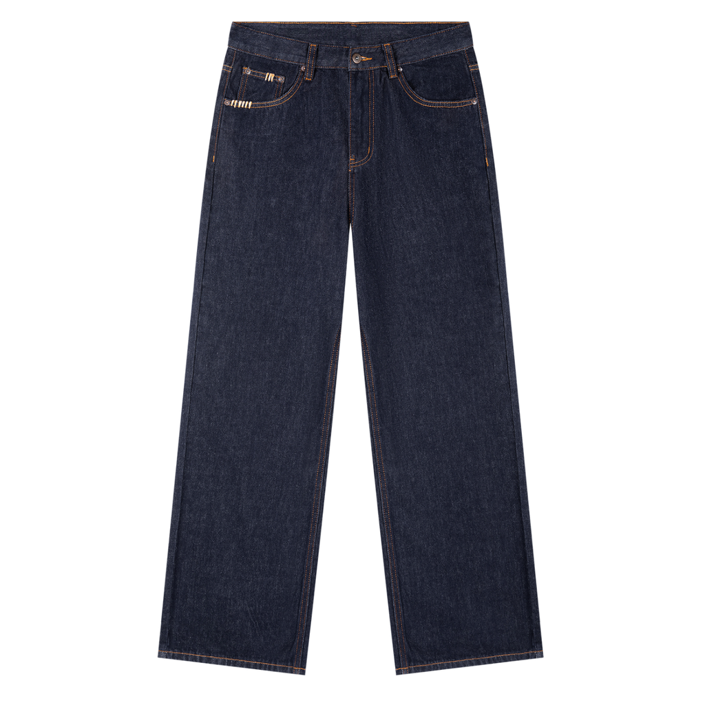 Smeristik Heavyweight Dark Wash Straight Leg Jeans