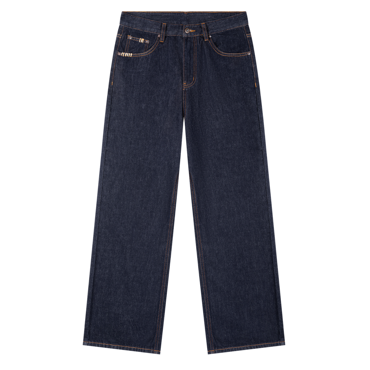 Smeristik Heavyweight Dark Wash Straight Leg Jeans