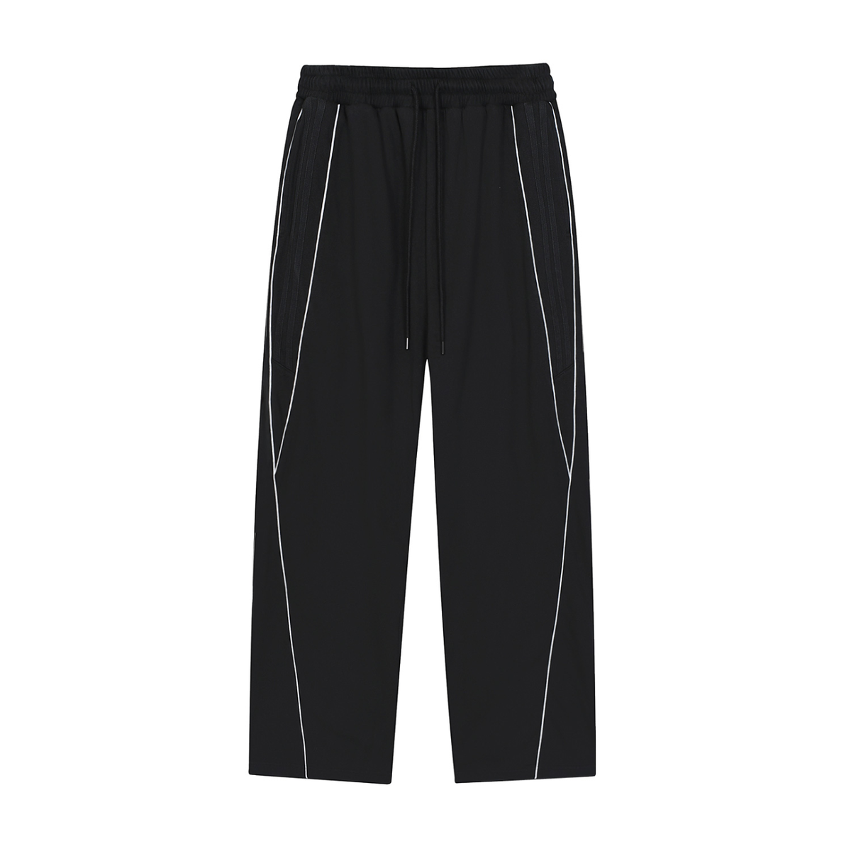 Smeristik Reflection Striped Straight-Leg Sweatpants Unisex