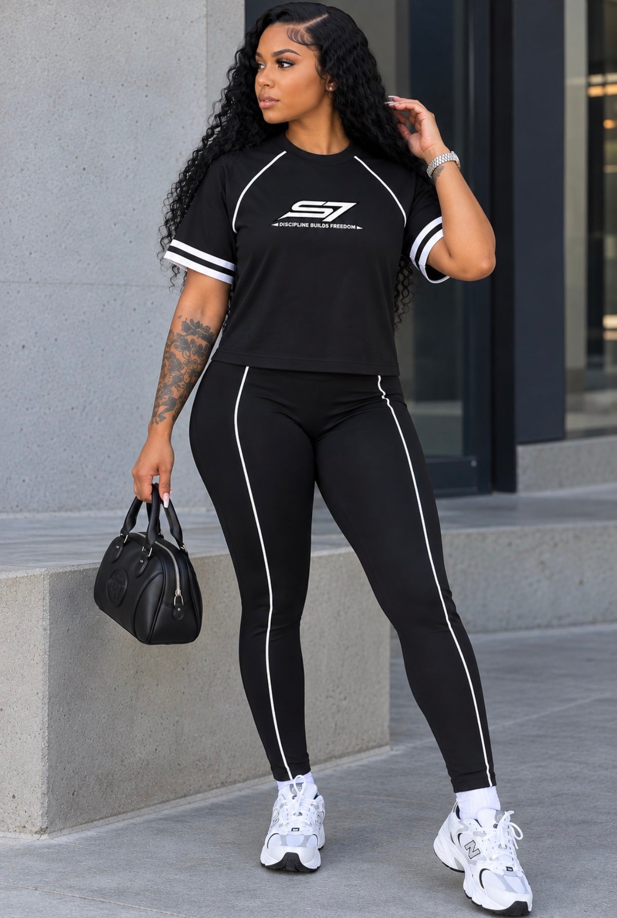 Smeristik S7 Women’s Raglan Ribbed T-Shirt