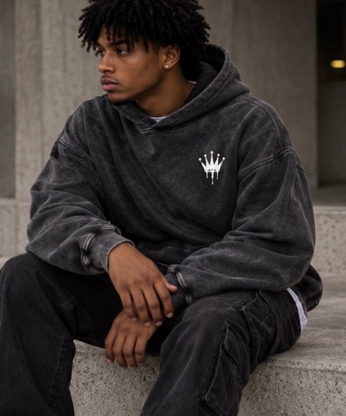 Humble, Blessed & Chosen Snow Wash Hoodie