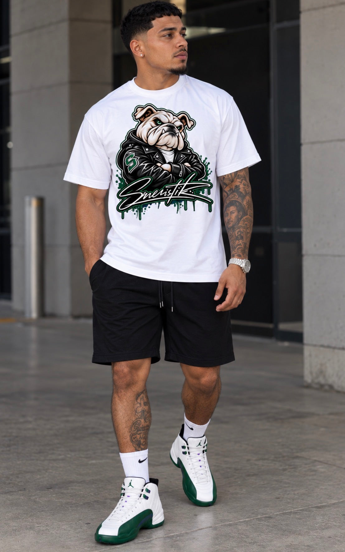 Smeristik Bulldog Graphic Tee