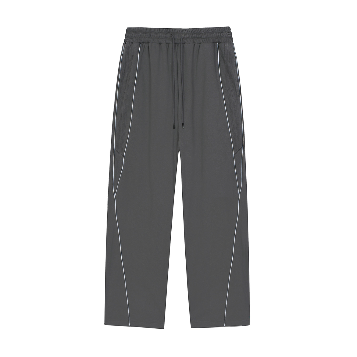 Smeristik Reflection Striped Straight-Leg Sweatpants Unisex