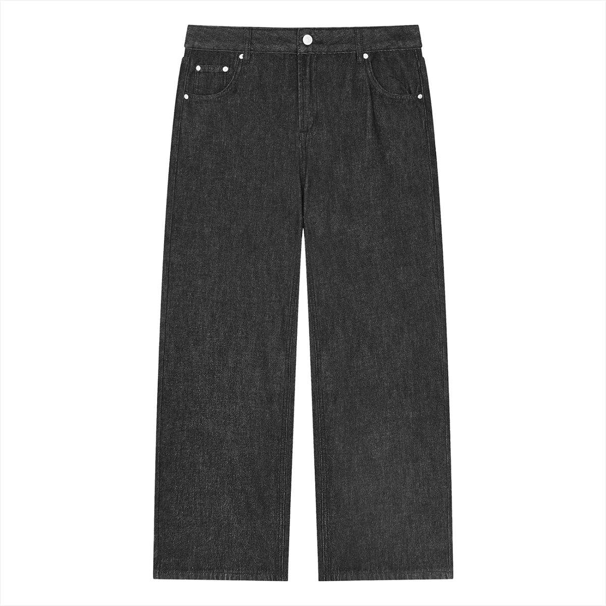 Smeristik Relaxed Vintage Wash Straight Leg Jeans Unisex