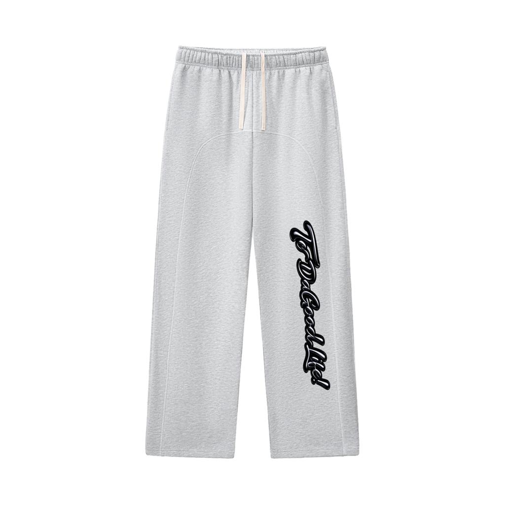 Smeristik To Da Good Life Contrast-Stitch Sweatpants Unisex