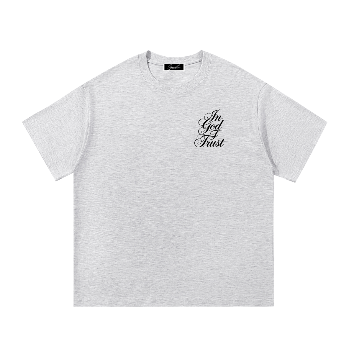 Smeristik “In God I Trust” Graphic Unisex Tee